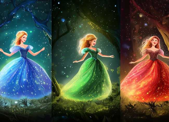 三个公主的故事、三个公主的故事 一个有星星裙子的故事