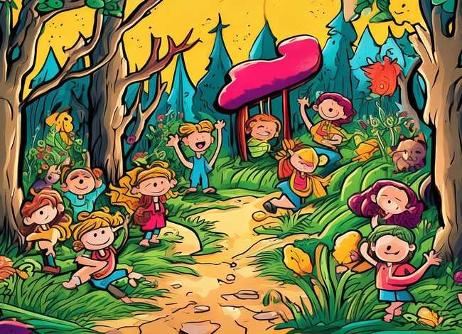 儿童漫画小故事绘画（少儿漫画手绘小故事）