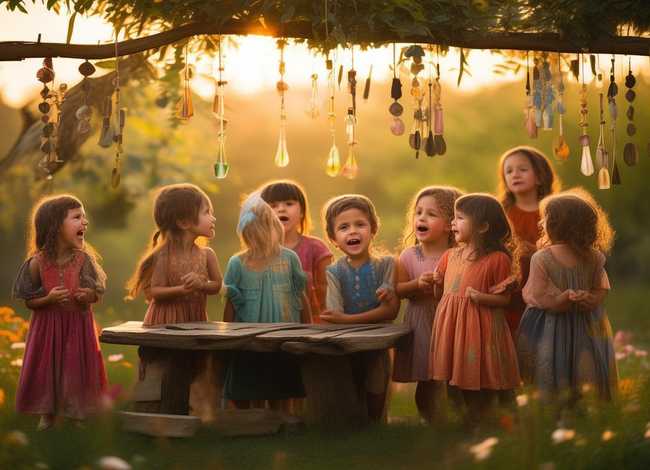 风铃儿歌童谣 - 风铃儿歌童谣歌词