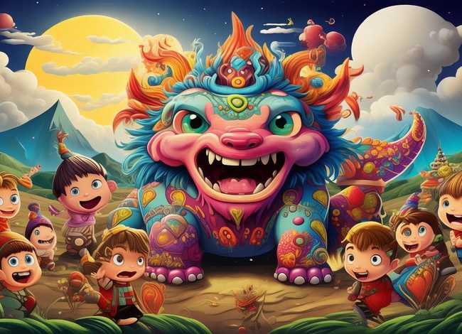 年兽的故事视频儿童版；年兽的故事视频动画版