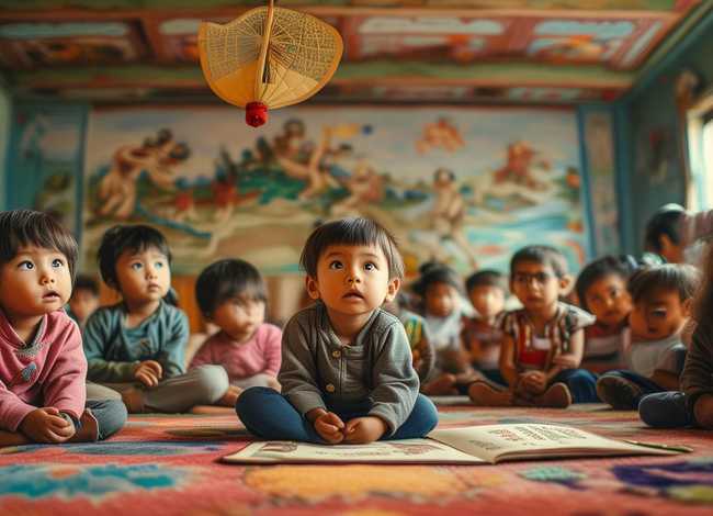 幼儿听西游记故事 幼儿听老师讲西游记的故事