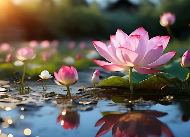 荷花故事绘本、小荷花故事绘本