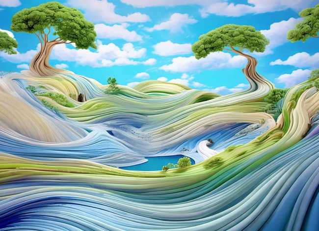 线条的小故事（关于线条的小故事）