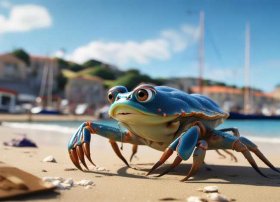 找工作的儿童故事，找工作的小螃蟹故事