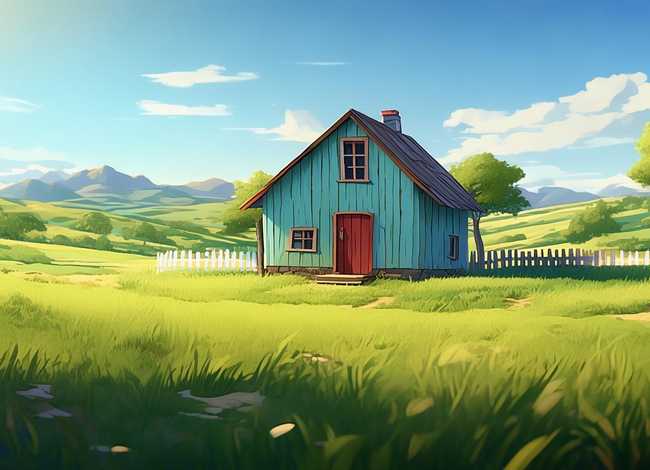 儿童故事草原上的小木屋、草原上的小木屋儿童绘本