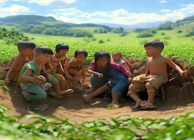 儿童版的地道战全集 地道战少儿动画片全集