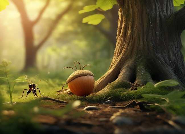 蚂蚁报恩的故事原文300字 蚂蚁报恩的故事原文300字怎么写