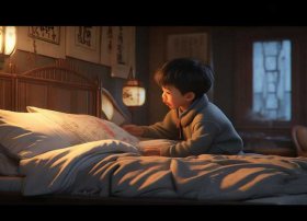 《黄香温席》绘本故事 - 《黄香温席》的故事