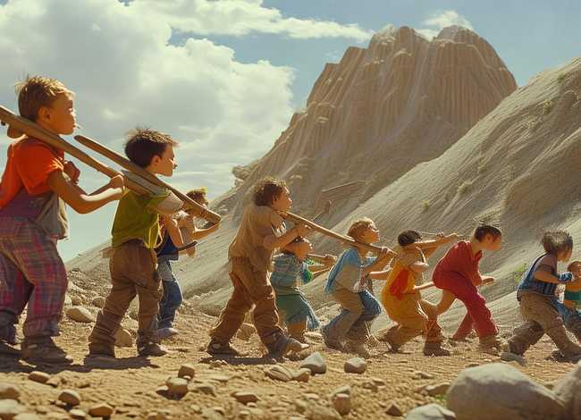 儿童故事愚公移山文字；幼儿故事愚公移山文字