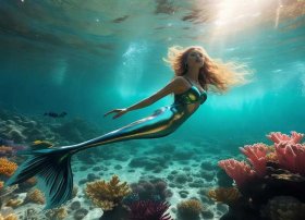 海底美人鱼真实记录（海底美人鱼真实记录视频）