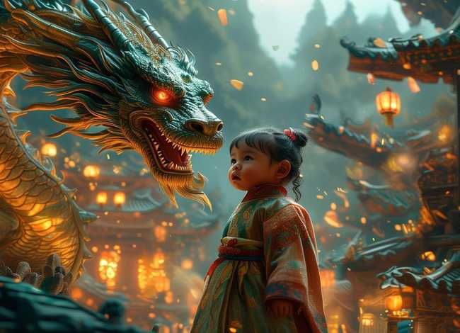 儿童中国神话故事画；中国少儿神话故事