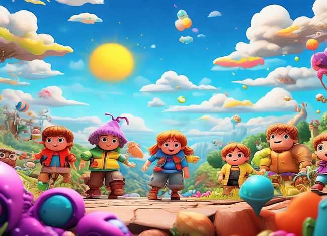 儿童漫画故事配图（儿童漫画图画）