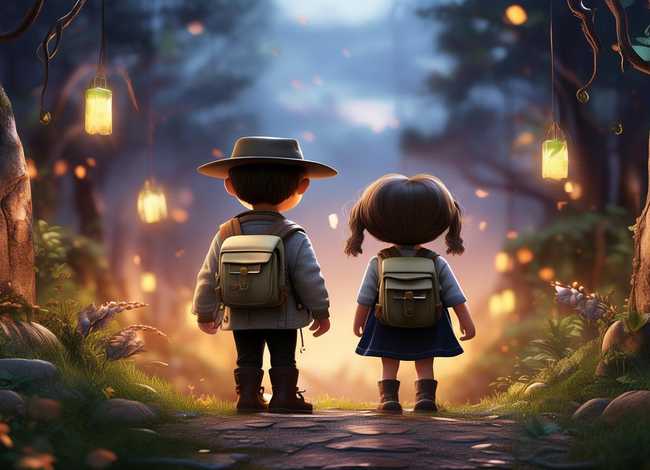 儿童故事两个旅行家、两个旅行家故事概括