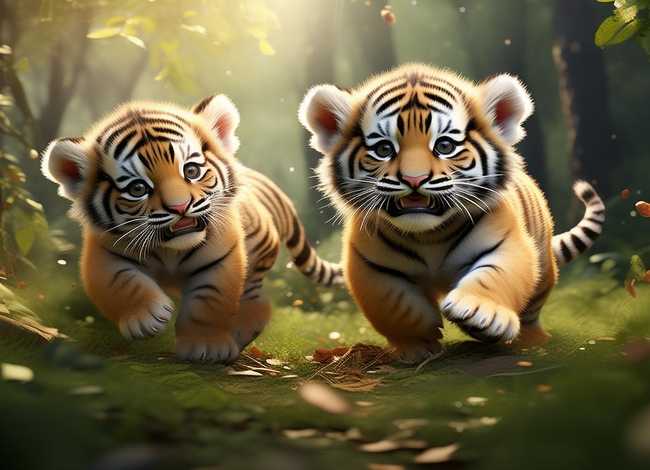 两只老虎幼儿故事 - 幼儿两只老虎的故事 两只老虎幼儿故事 - 幼儿两只老虎的故事