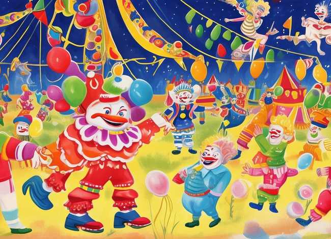 马戏团的儿歌；有趣的马戏团儿歌