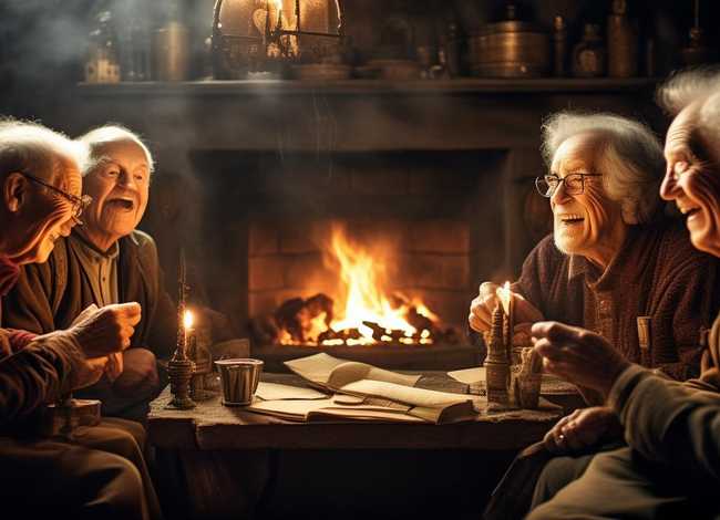 老人们讲的故事（老人们讲的有趣的故事）