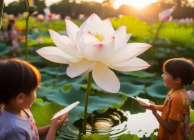 荷花的儿童诗 - 荷花的儿歌或者童谣