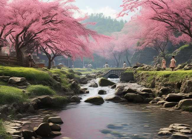 桃花源的故事好词好句 - 桃花源的故事好词好句有哪些