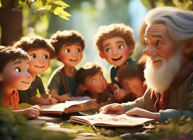 关于传统美德的儿童故事（关于传统美德的幼儿简单小故事）