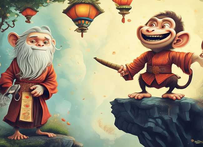 真假美猴王儿童故事、少儿故事真假美猴王
