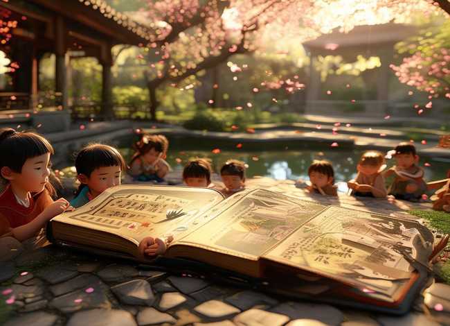 国学经典故事儿童英语 国学故事英语版