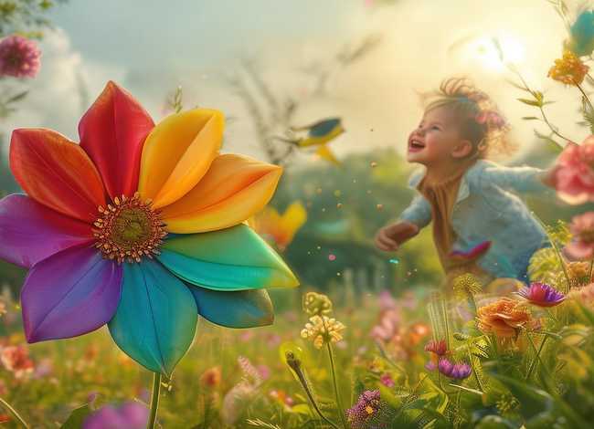 儿童故事七色花，少儿故事七色花