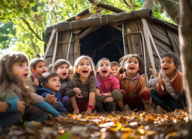 校园儿童故事创编（编故事校园故事）