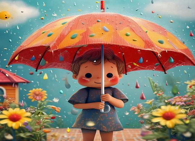 关于雨伞的儿童故事、关于雨伞的故事幼儿小故事
