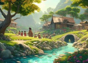 桃花源的故事完整版、《桃花源的故事》