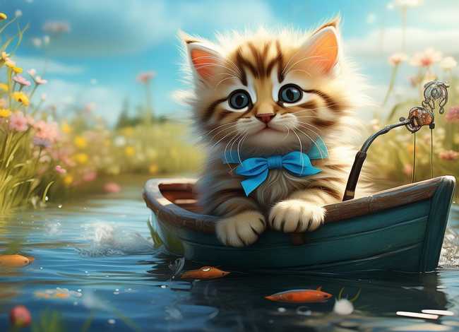 儿童故事小猫钓鱼的故事视频（故事小猫钓鱼视频播放）