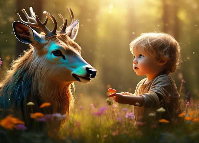 九色鹿儿童故事演讲（幼儿园九色鹿的故事）