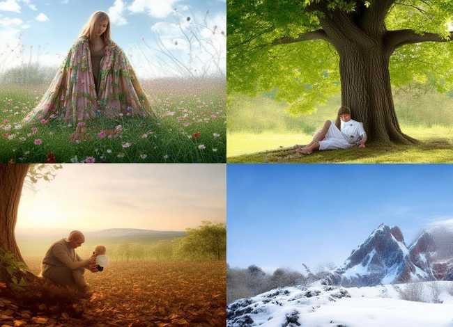 春夏秋冬的来历故事 春夏秋冬的由来故事