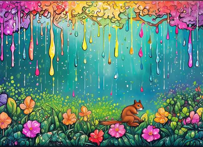 春雨 绘本 春雨的颜色绘本 春雨 绘本 春雨的颜色绘本