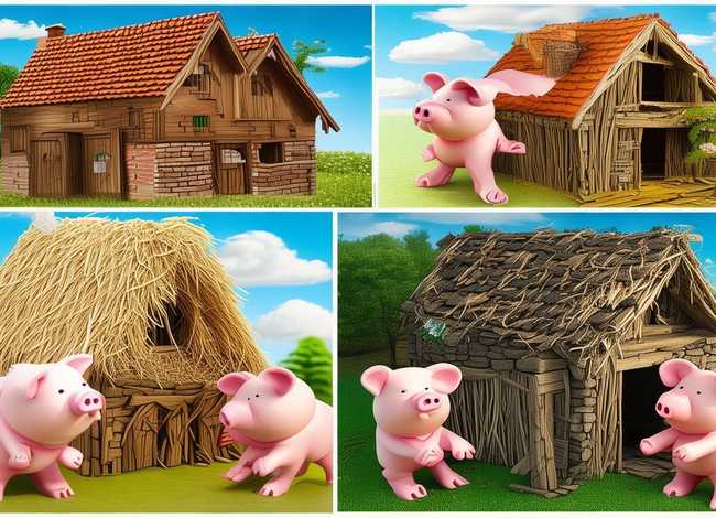 三只小猪英语绘本故事及图片、三只小猪英语绘本故事及图片手抄报 三只小猪英语绘本故事及图片、三只小猪英语绘本故事及图片手抄报