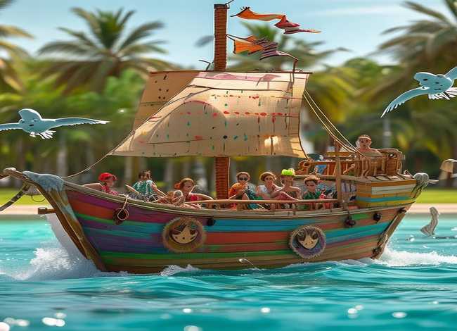 幼儿园海盗船的故事 - 幼儿园海盗船的故事文字
