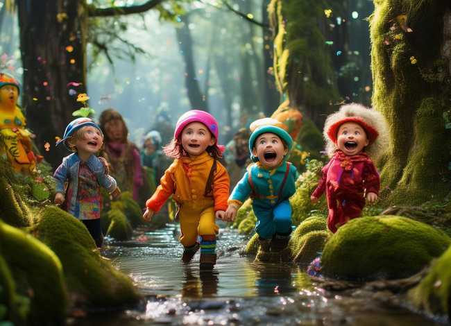 儿童冒险故事摄影 冒险幼儿故事