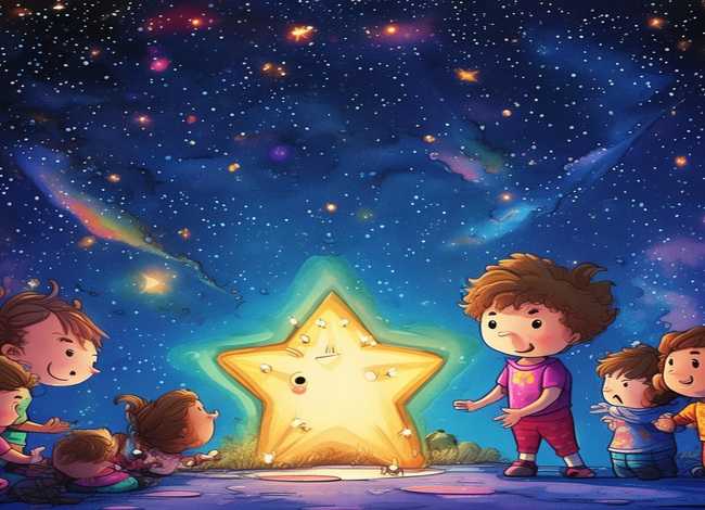 星星的故事儿童故事；星星的幼儿故事