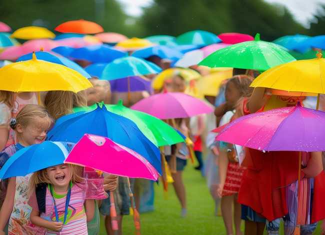 儿童纸雨伞制作方法 儿童纸雨伞制作方法简单