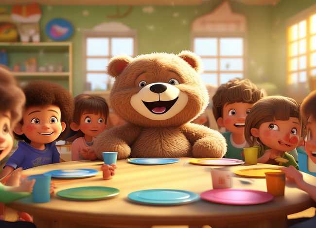 儿童故事小熊请客幼儿园完整版（幼儿园故事小熊请客的故事）
