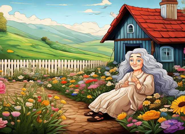 花婆婆绘本故事连环画（花婆婆绘本故事连环画图片大全）