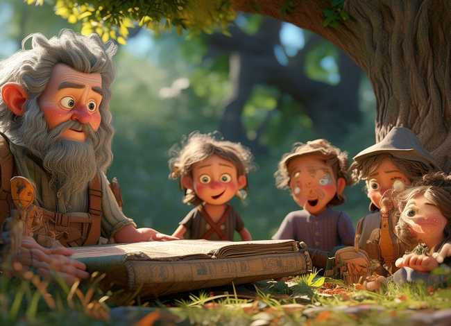 民间传统故事儿童，幼儿民间传说故事