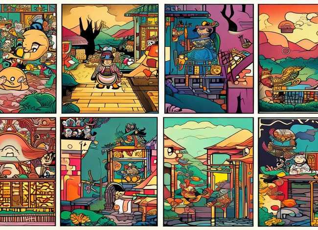 民间故事连环画儿童简笔画,民间故事连环画简笔画8幅 民间故事连环画儿童简笔画,民间故事连环画简笔画8幅