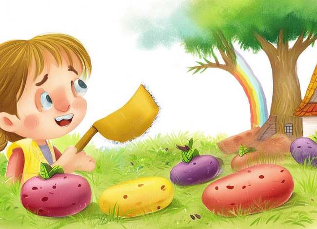 关于土豆的儿童故事 关于土豆的故事或传说