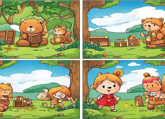 幼儿故事四格（幼儿园四格画故事）