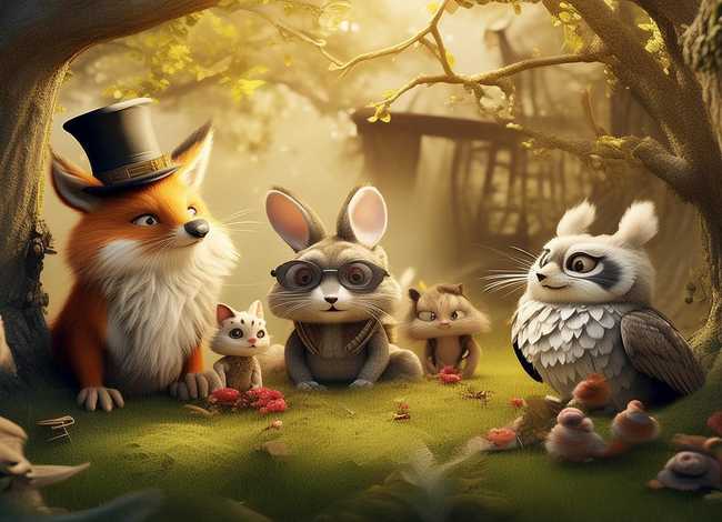 动物童话作品；动物童话的作品