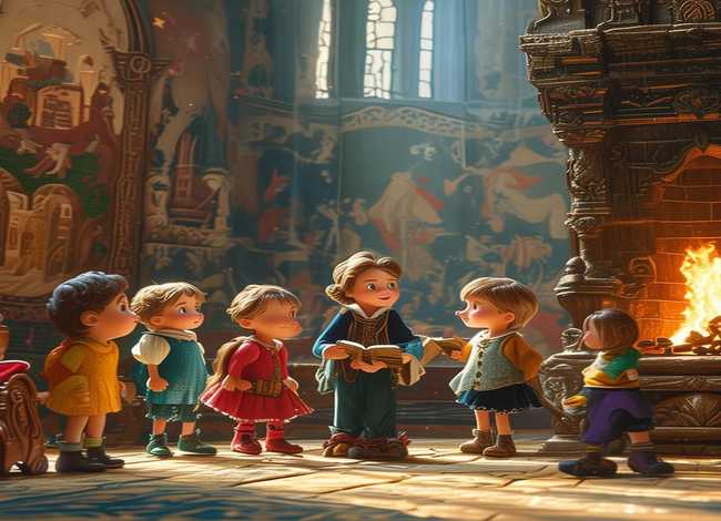 城堡儿童故事，城堡幼儿故事