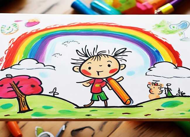 幼儿手绘故事简单的；幼儿手绘故事简单的画