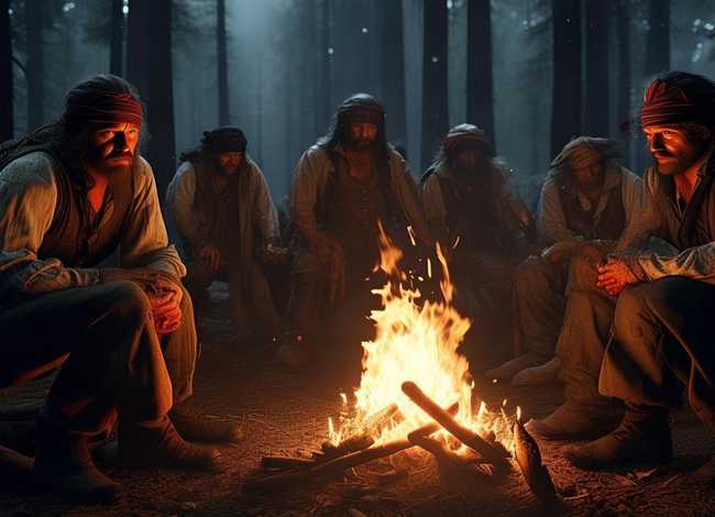 关于强盗民间的故事，关于强盗民间的故事作文