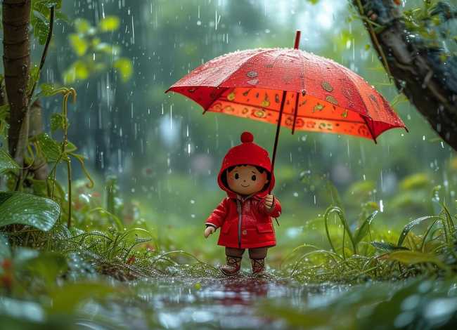 儿童故事大全有声听书红雨伞；小红伞幼儿故事