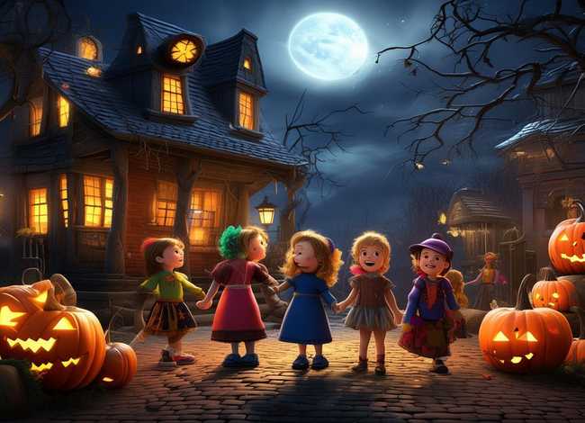 万圣节的儿童故事；万圣节的传说故事幼儿